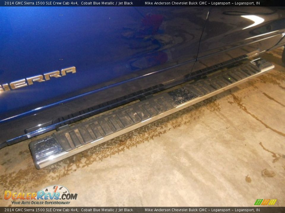 2014 GMC Sierra 1500 SLE Crew Cab 4x4 Cobalt Blue Metallic / Jet Black Photo #4