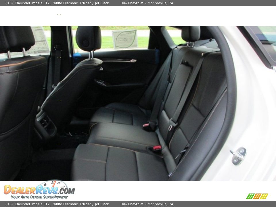 2014 Chevrolet Impala LTZ White Diamond Tricoat / Jet Black Photo #13