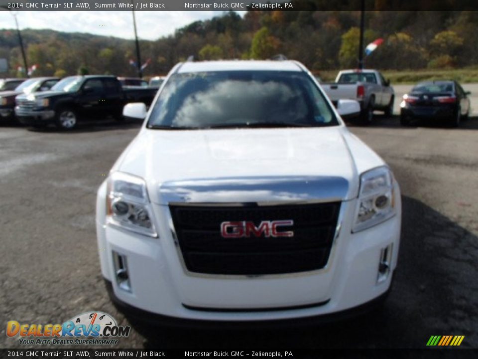 2014 GMC Terrain SLT AWD Summit White / Jet Black Photo #2