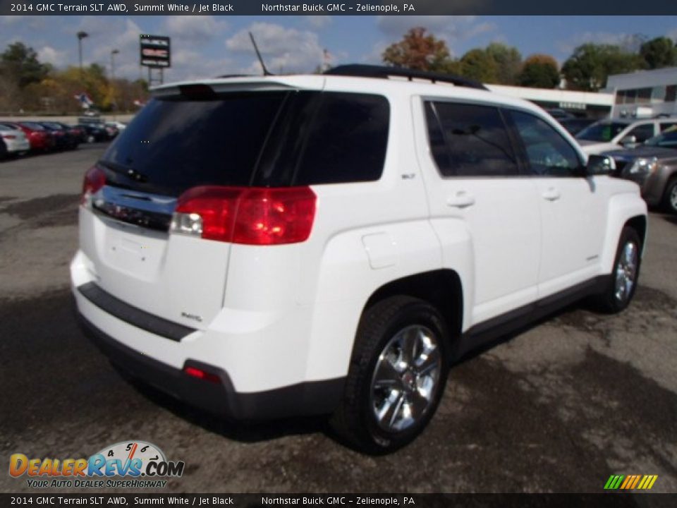 2014 GMC Terrain SLT AWD Summit White / Jet Black Photo #5