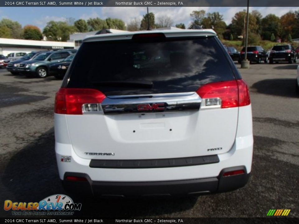 2014 GMC Terrain SLT AWD Summit White / Jet Black Photo #6