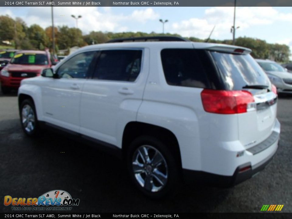 2014 GMC Terrain SLT AWD Summit White / Jet Black Photo #7