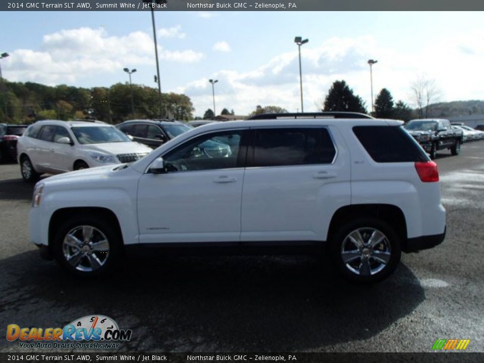 2014 GMC Terrain SLT AWD Summit White / Jet Black Photo #8