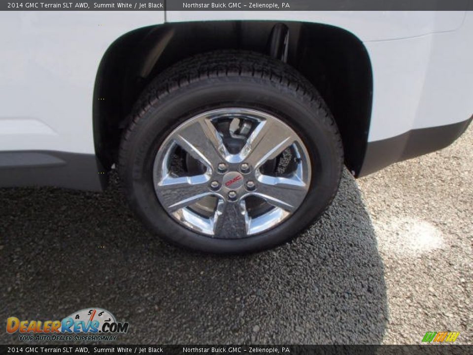 2014 GMC Terrain SLT AWD Summit White / Jet Black Photo #9