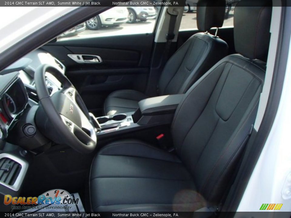 2014 GMC Terrain SLT AWD Summit White / Jet Black Photo #10