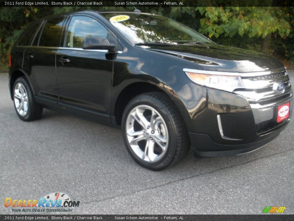 2011 Ford Edge Limited Ebony Black / Charcoal Black Photo #1