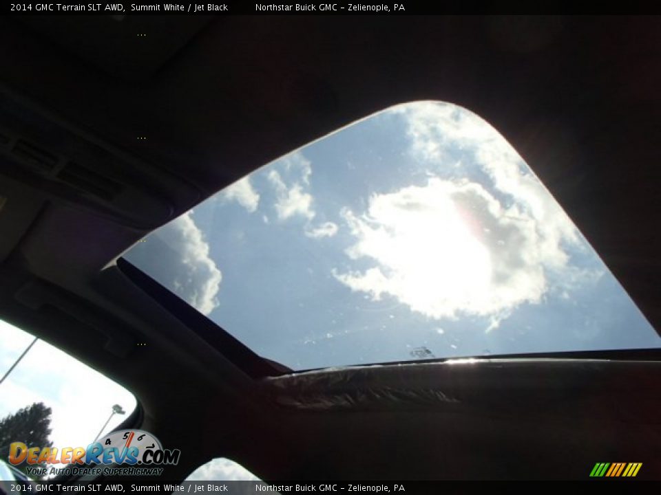 2014 GMC Terrain SLT AWD Summit White / Jet Black Photo #14
