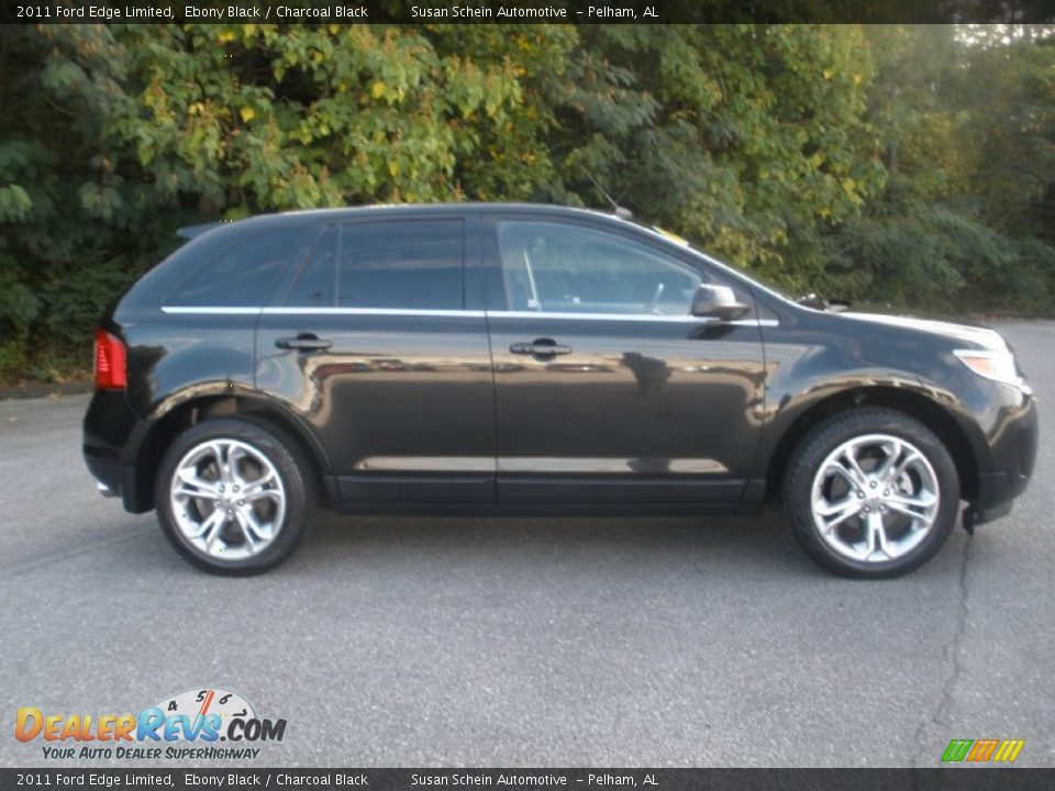 2011 Ford Edge Limited Ebony Black / Charcoal Black Photo #2