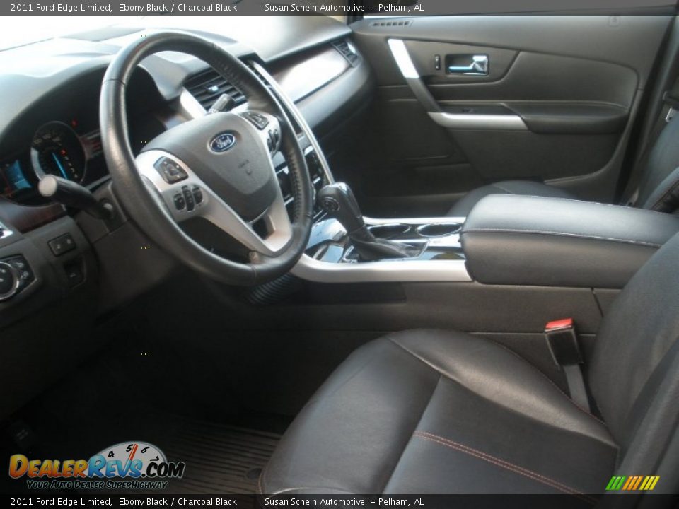 2011 Ford Edge Limited Ebony Black / Charcoal Black Photo #4