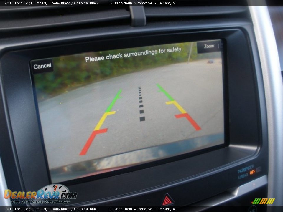 2011 Ford Edge Limited Ebony Black / Charcoal Black Photo #6