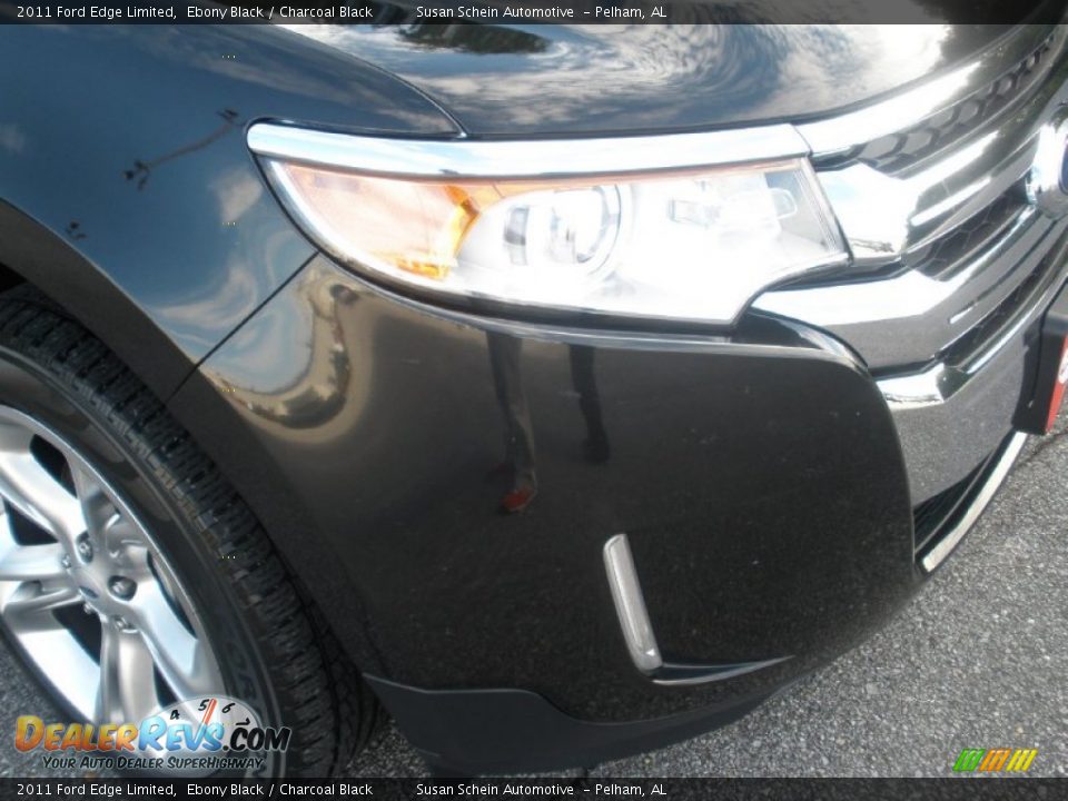 2011 Ford Edge Limited Ebony Black / Charcoal Black Photo #15