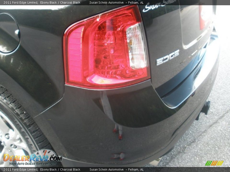 2011 Ford Edge Limited Ebony Black / Charcoal Black Photo #21