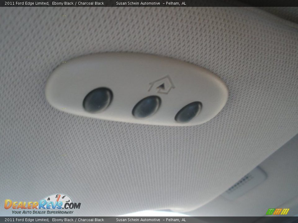 2011 Ford Edge Limited Ebony Black / Charcoal Black Photo #32