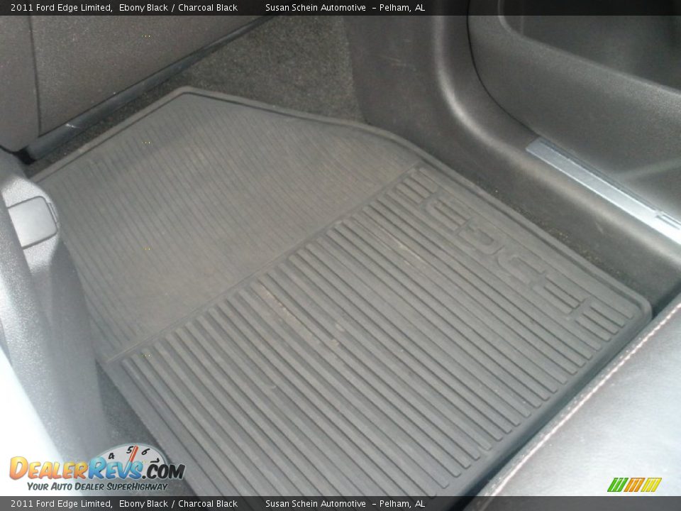 2011 Ford Edge Limited Ebony Black / Charcoal Black Photo #33