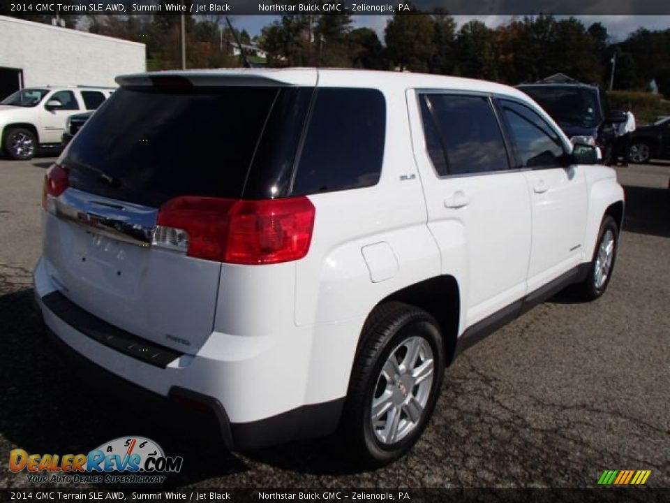 2014 GMC Terrain SLE AWD Summit White / Jet Black Photo #5