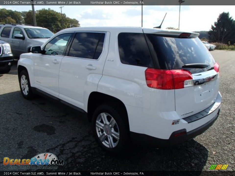 2014 GMC Terrain SLE AWD Summit White / Jet Black Photo #7