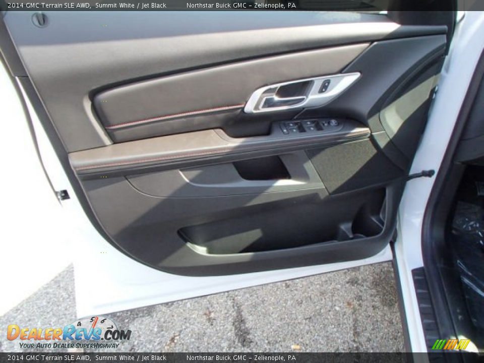 2014 GMC Terrain SLE AWD Summit White / Jet Black Photo #11