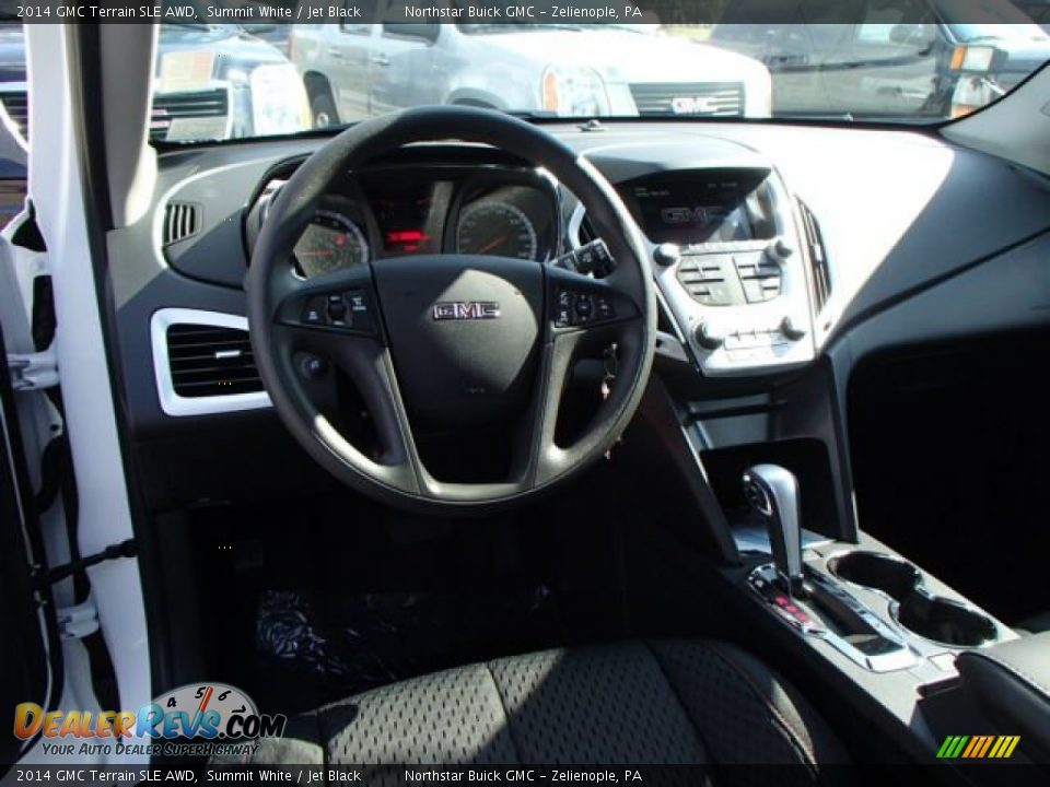 2014 GMC Terrain SLE AWD Summit White / Jet Black Photo #14