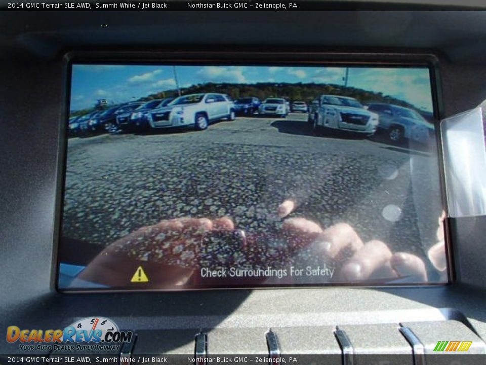 2014 GMC Terrain SLE AWD Summit White / Jet Black Photo #16
