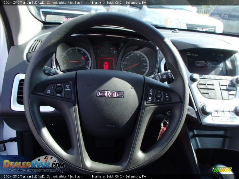 2014 GMC Terrain SLE AWD Summit White / Jet Black Photo #18