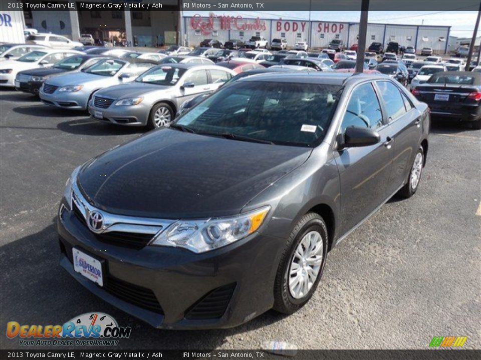 2013 Toyota Camry LE Magnetic Gray Metallic / Ash Photo #1
