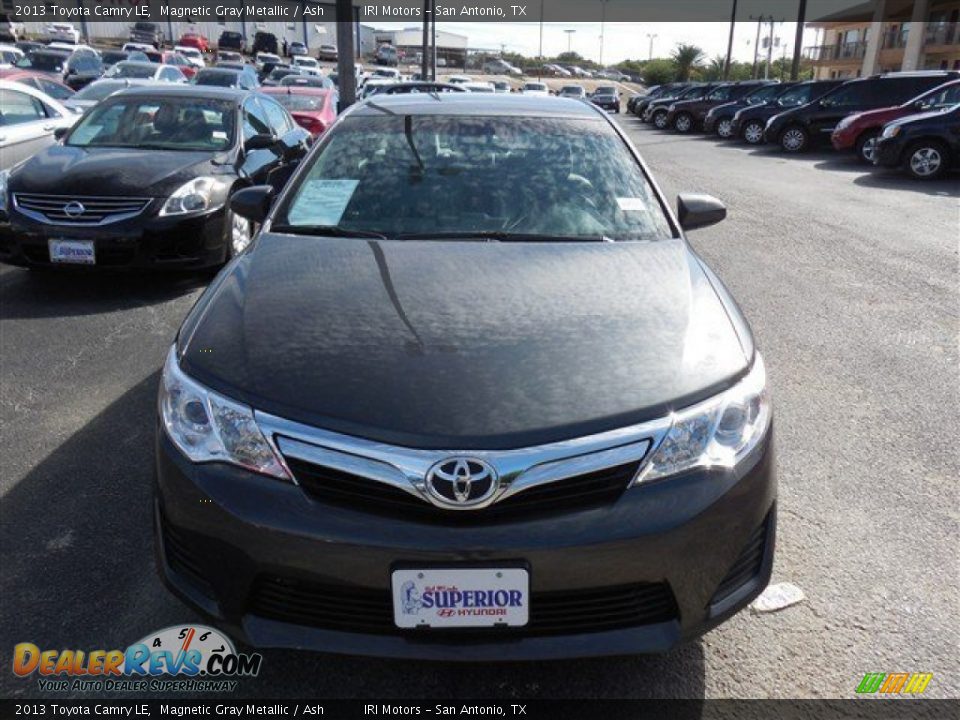 2013 Toyota Camry LE Magnetic Gray Metallic / Ash Photo #2
