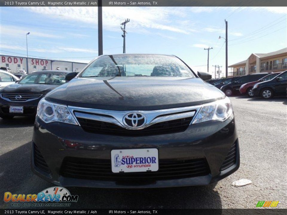 2013 Toyota Camry LE Magnetic Gray Metallic / Ash Photo #3