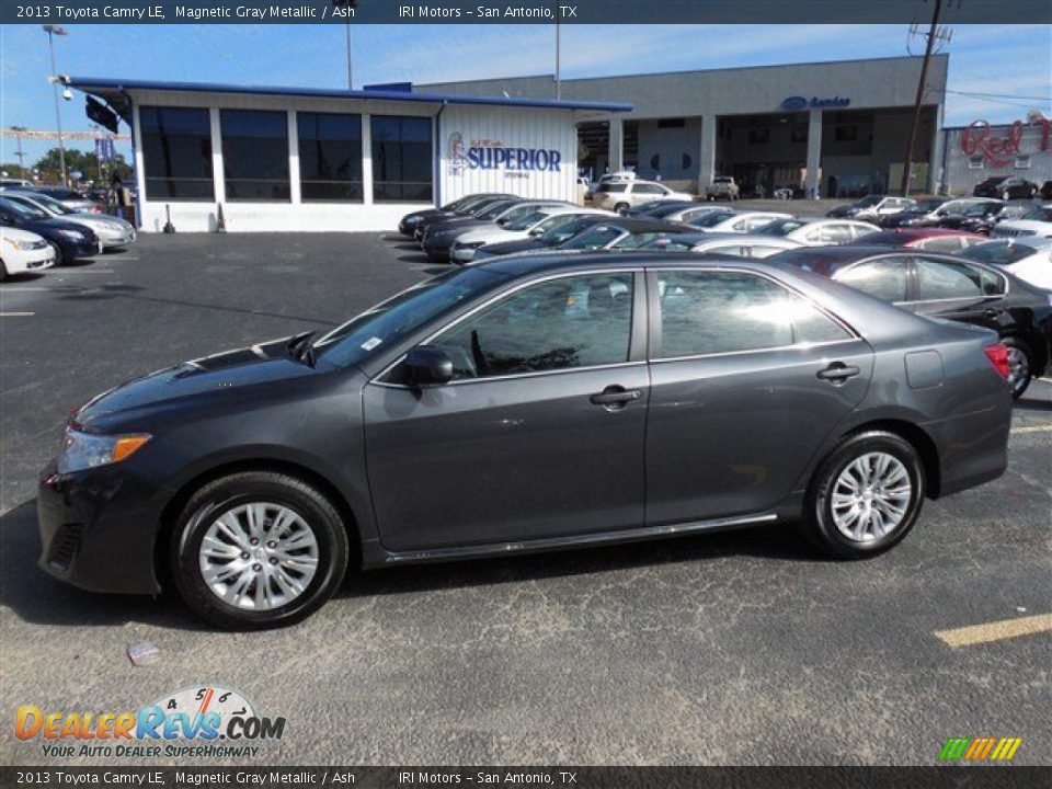 2013 Toyota Camry LE Magnetic Gray Metallic / Ash Photo #6