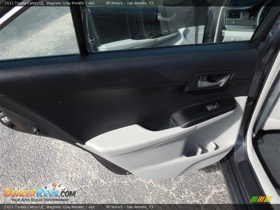2013 Toyota Camry LE Magnetic Gray Metallic / Ash Photo #13