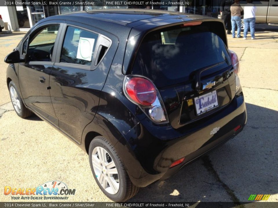 2014 Chevrolet Spark LS Black Granite / Silver/Silver Photo #4