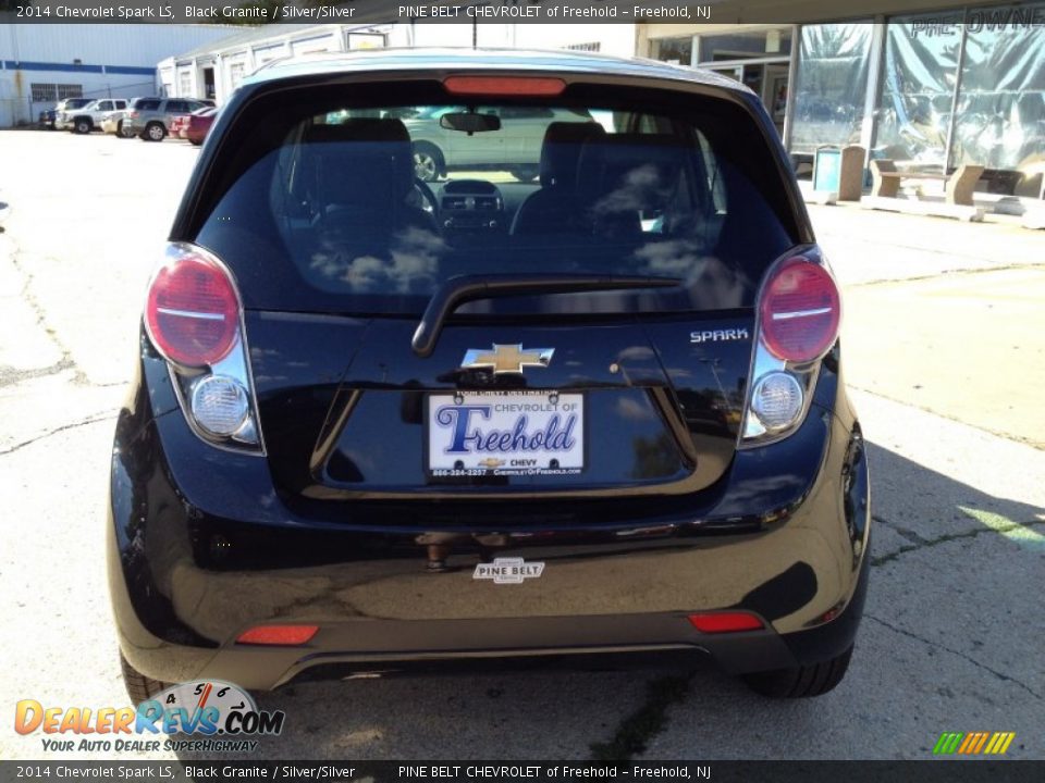 2014 Chevrolet Spark LS Black Granite / Silver/Silver Photo #5