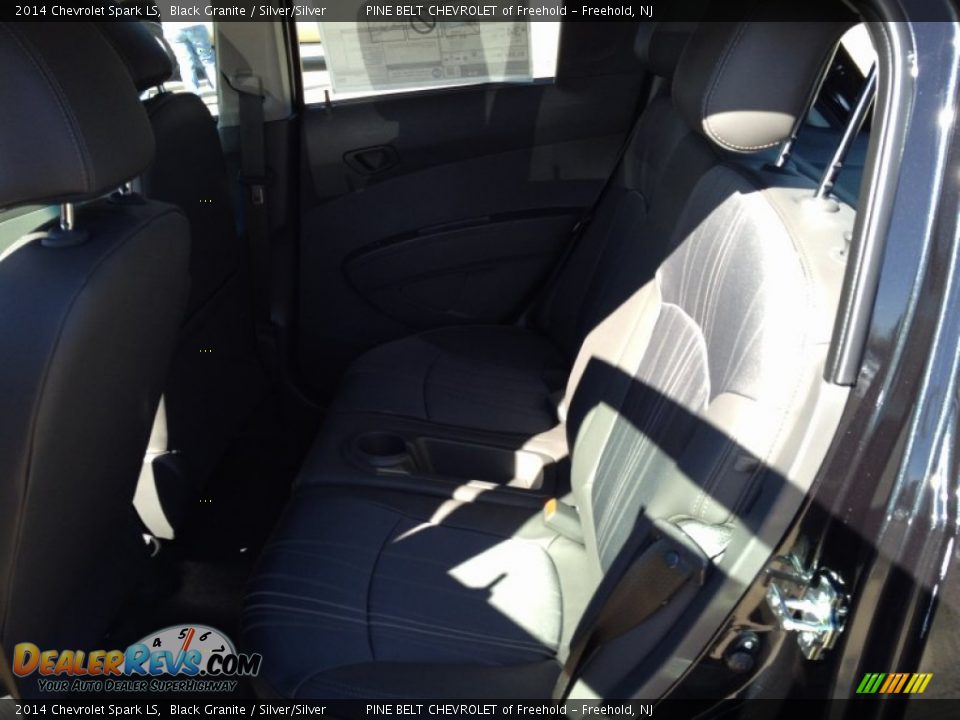 2014 Chevrolet Spark LS Black Granite / Silver/Silver Photo #6