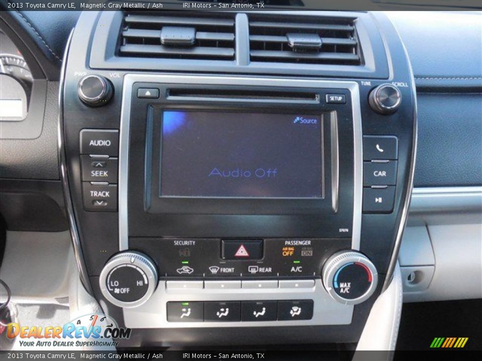 2013 Toyota Camry LE Magnetic Gray Metallic / Ash Photo #19