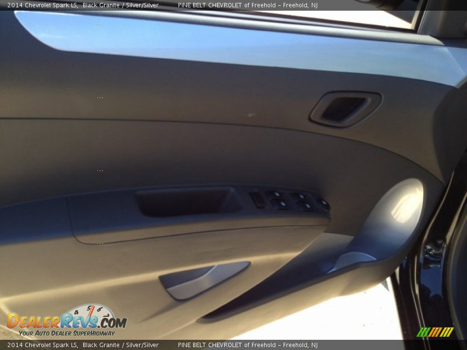 2014 Chevrolet Spark LS Black Granite / Silver/Silver Photo #8
