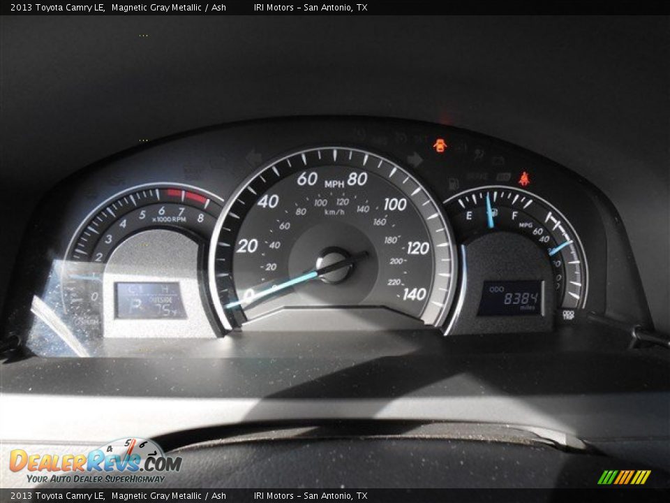 2013 Toyota Camry LE Magnetic Gray Metallic / Ash Photo #21
