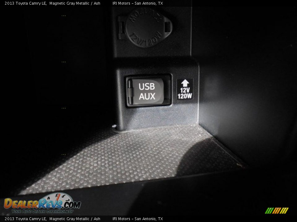 2013 Toyota Camry LE Magnetic Gray Metallic / Ash Photo #23