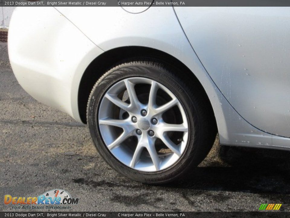 2013 Dodge Dart SXT Bright Silver Metallic / Diesel Gray Photo #3