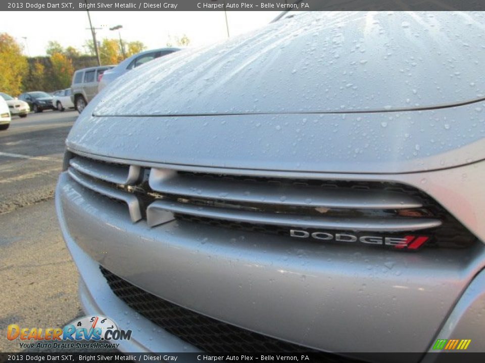 2013 Dodge Dart SXT Bright Silver Metallic / Diesel Gray Photo #6