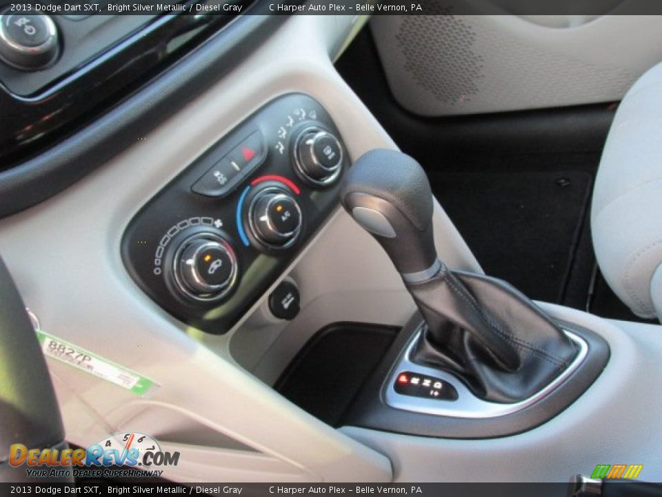 2013 Dodge Dart SXT Bright Silver Metallic / Diesel Gray Photo #14