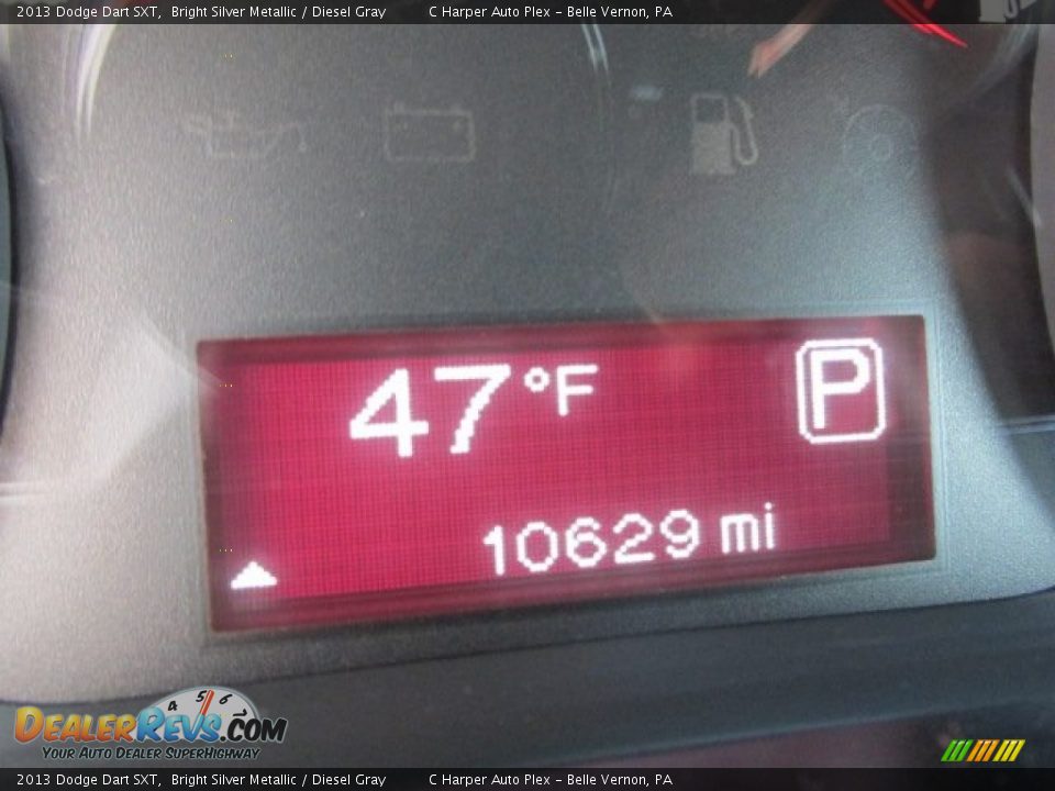 2013 Dodge Dart SXT Bright Silver Metallic / Diesel Gray Photo #25