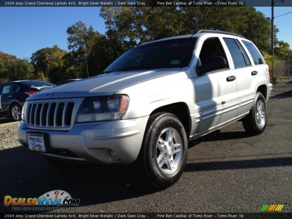 2004 Jeep Grand Cherokee Laredo 4x4 Bright Silver Metallic / Dark Slate Gray Photo #1