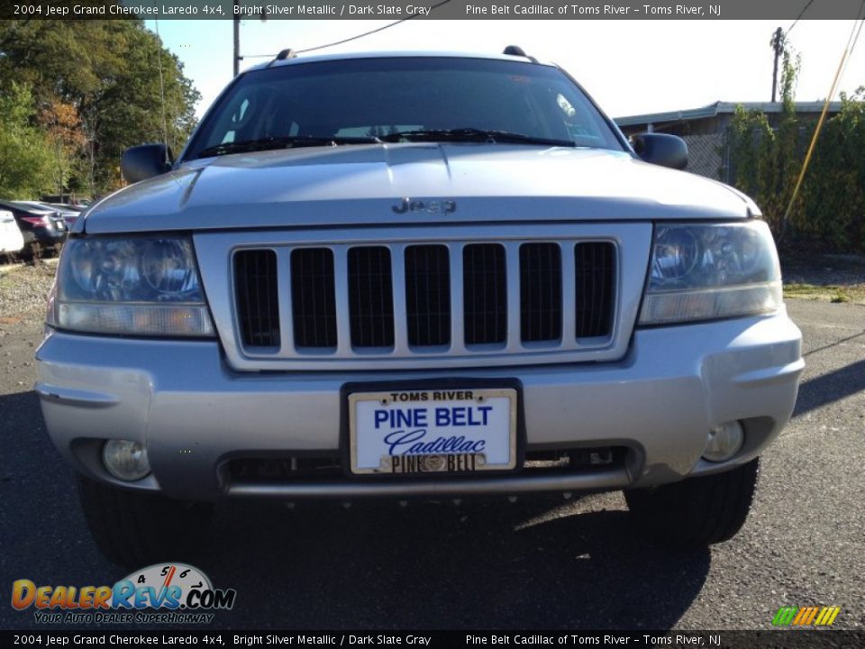 2004 Jeep Grand Cherokee Laredo 4x4 Bright Silver Metallic / Dark Slate Gray Photo #2