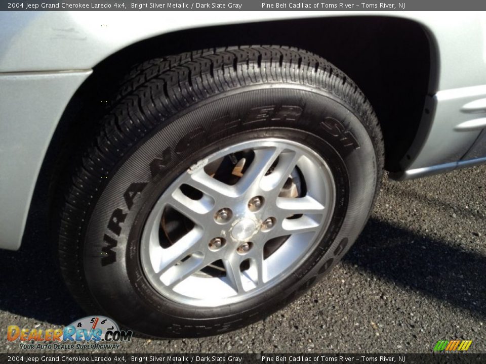 2004 Jeep Grand Cherokee Laredo 4x4 Bright Silver Metallic / Dark Slate Gray Photo #3