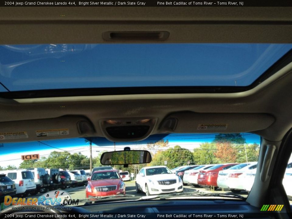 2004 Jeep Grand Cherokee Laredo 4x4 Bright Silver Metallic / Dark Slate Gray Photo #8