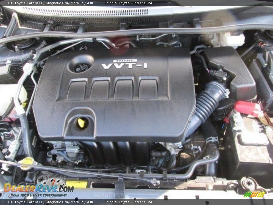 2010 Toyota Corolla LE Magnetic Gray Metallic / Ash Photo #9