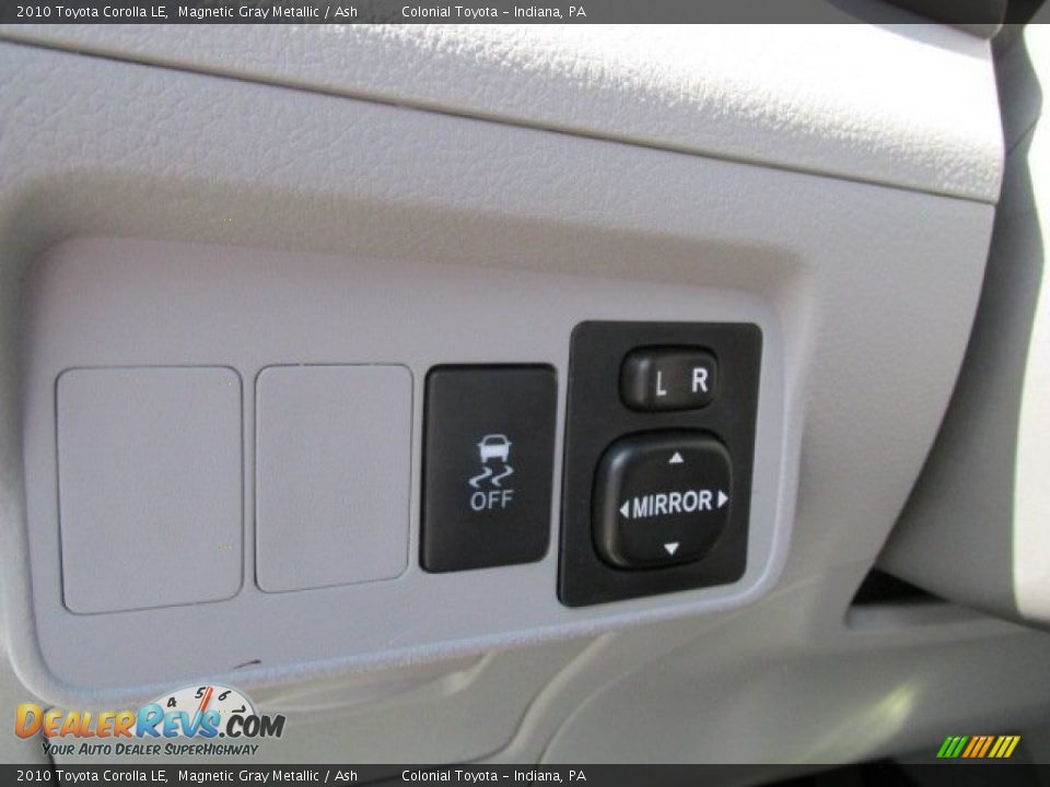 2010 Toyota Corolla LE Magnetic Gray Metallic / Ash Photo #16