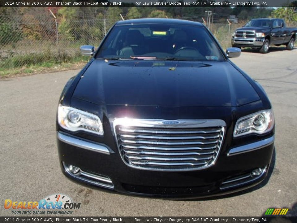 Phantom Black Tri-Coat Pearl 2014 Chrysler 300 C AWD Photo #3