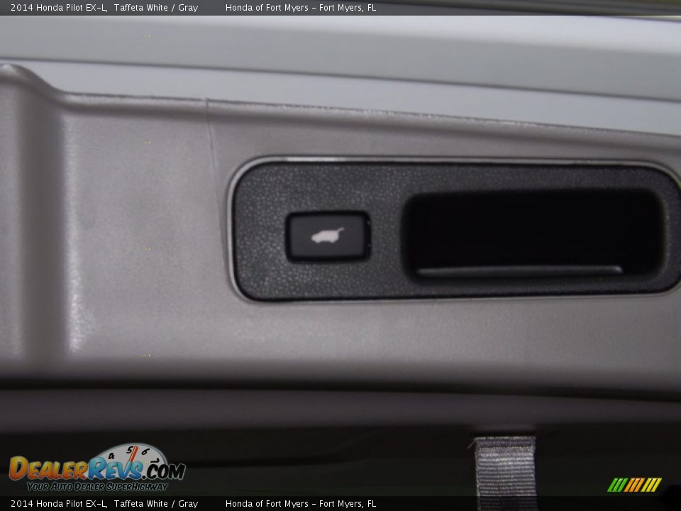 2014 Honda Pilot EX-L Taffeta White / Gray Photo #29