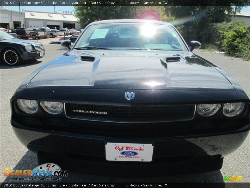 2010 Dodge Challenger SE Brilliant Black Crystal Pearl / Dark Slate Gray Photo #2