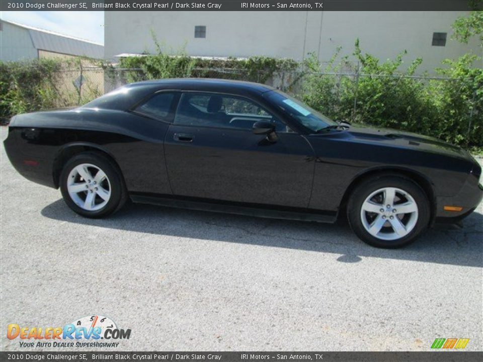 2010 Dodge Challenger SE Brilliant Black Crystal Pearl / Dark Slate Gray Photo #3